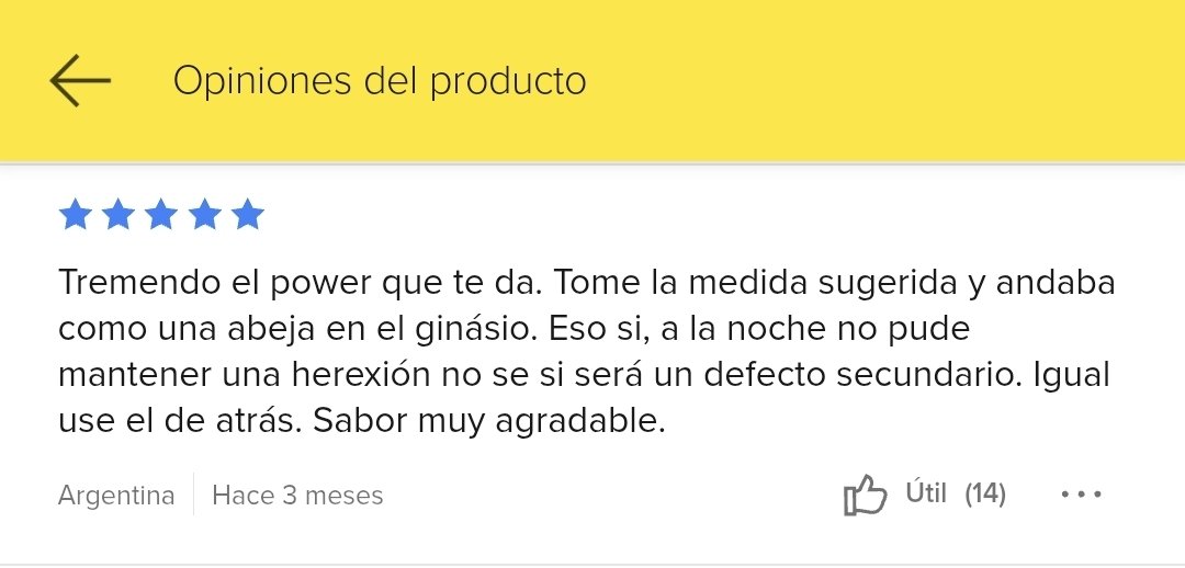 nottomas_'s tweet photo. tranquilamente podría hacer un hilo con todas las reviews falopa que me encontré en mercadolibre, hoy vi esta en un suplemento deportivo https://t.co/bsiKHDJhpW