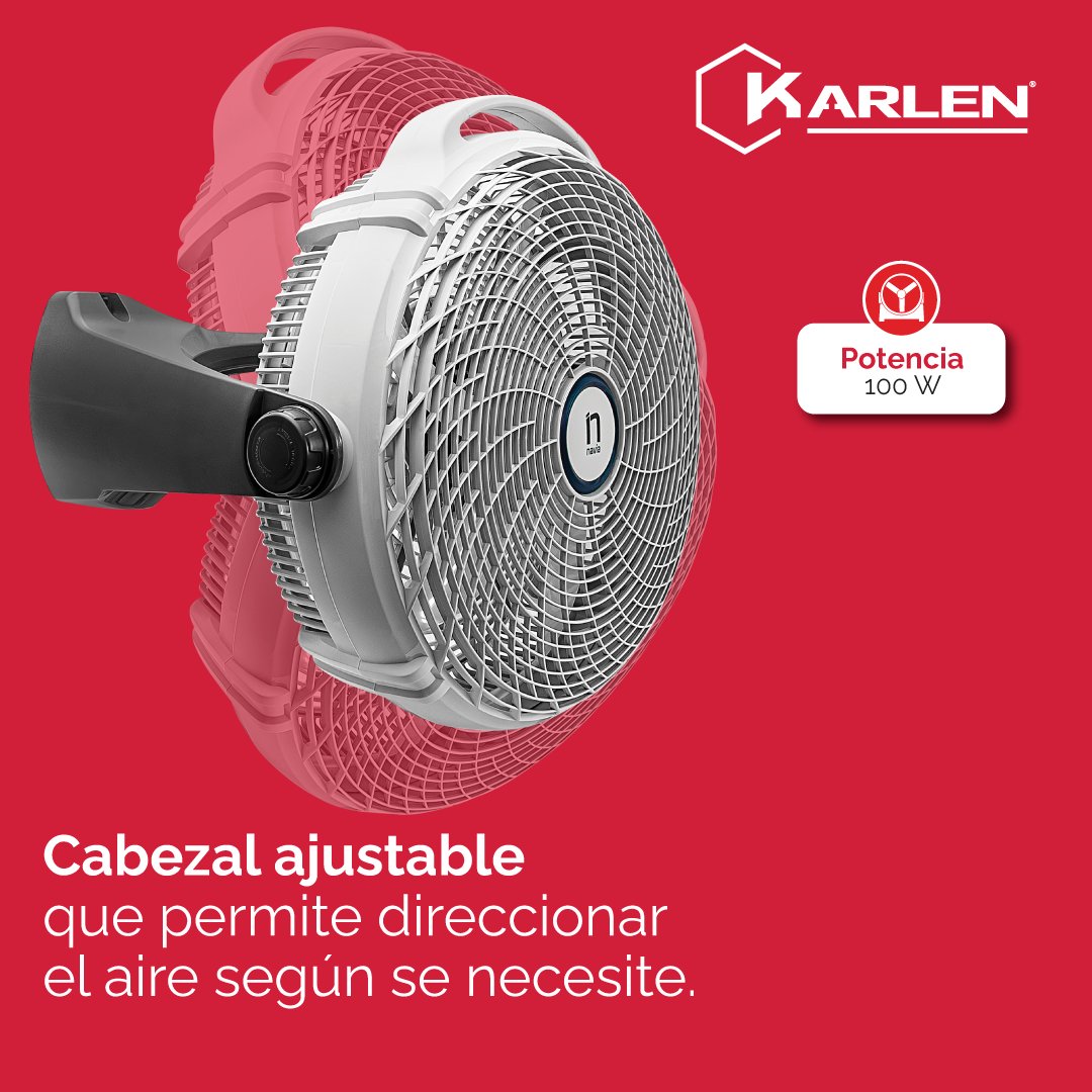 KarlenTools's tweet photo. Potencia y versatilidad en un solo equipo
🌬️❄️ Ventilador de piso y pared con 3 velocidades, 5
aspas y gran flujo de aire de 115.7 m³/min para
refrescar espacios amplios.

Visita
https://t.co/huL1kWU7tJ
32478 👈👈
#Karlen #Ventiladores #Ferretería #Clima
#Herramientas https://t.co/fZYdmsVbKp