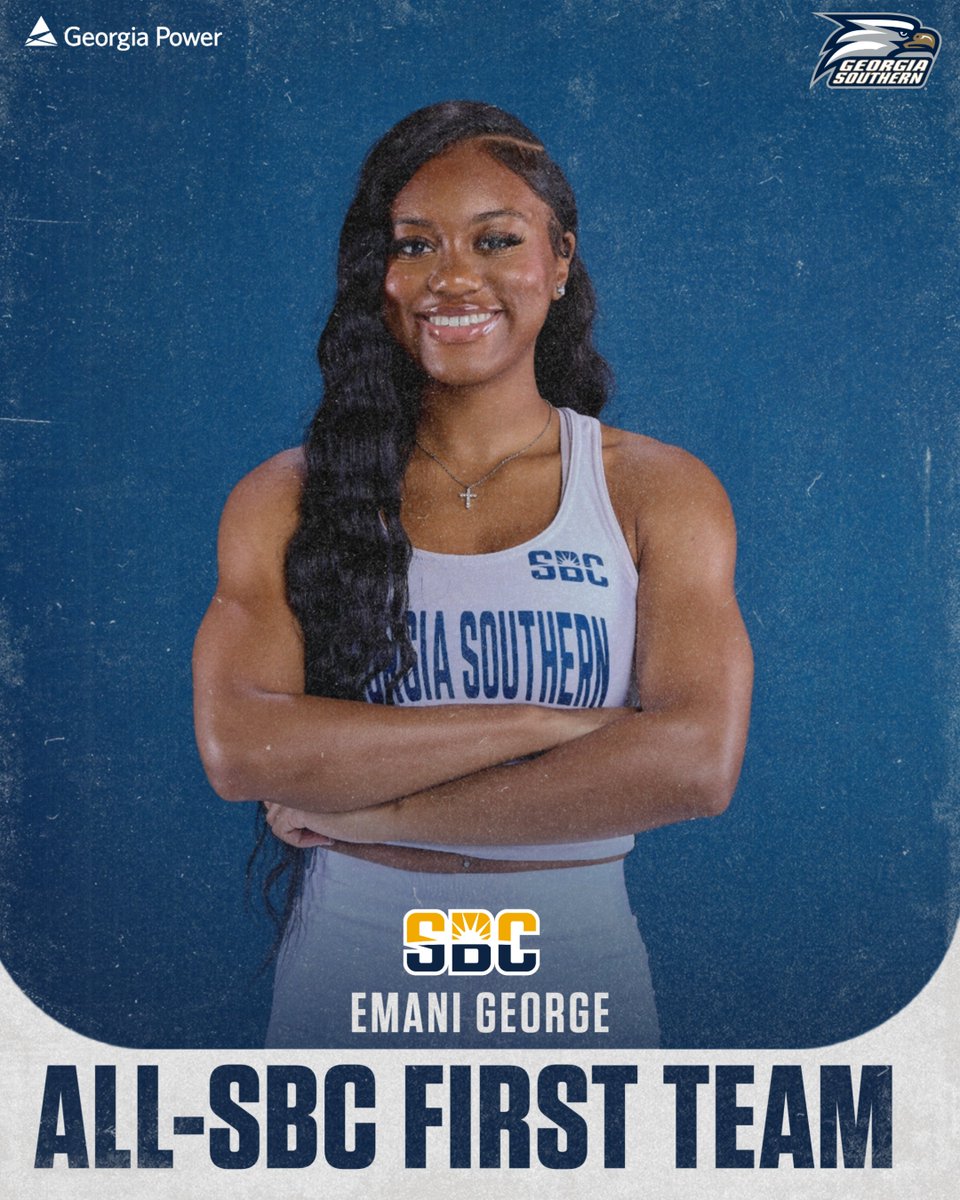 GSAthletics_TF's tweet photo. All-Conference Honors 🏅

#HailSouthern https://t.co/dkKYGaccTO