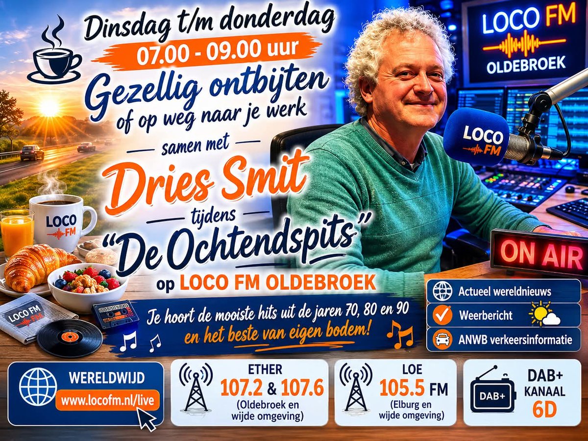 LocoFM | Jouw Regioradio! tweet media