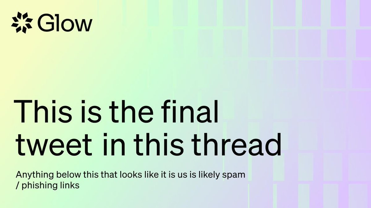 Glow Foundation tweet media