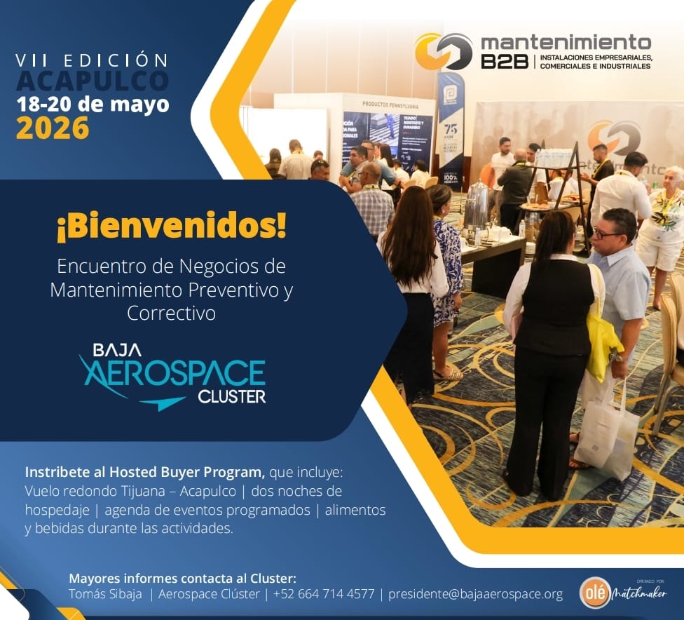 Cluster Aeroespacial de Baja California tweet media