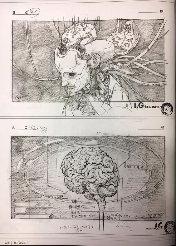 lavidaenvinetas's tweet photo. Ghost In The Shell Genga Collection Art Book https://t.co/247A7lIeU3