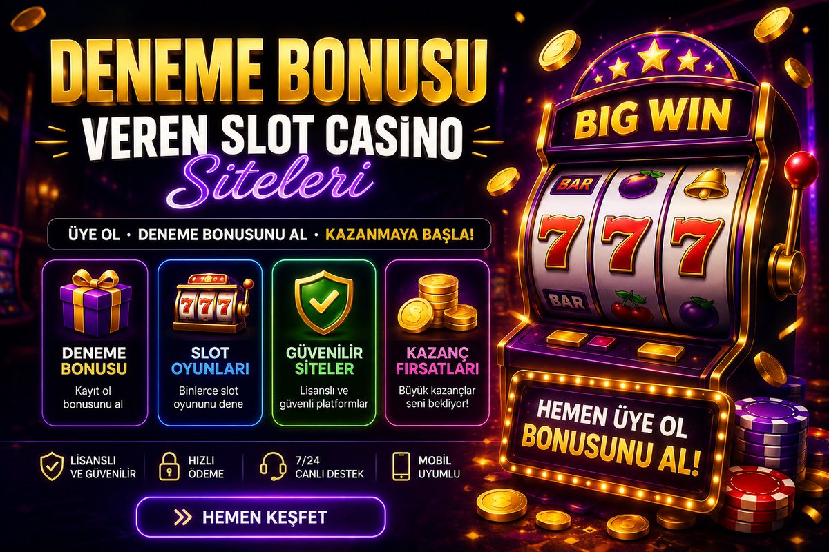 Deneme Bonusu Veren Siteler Hakkında Haberler tweet media