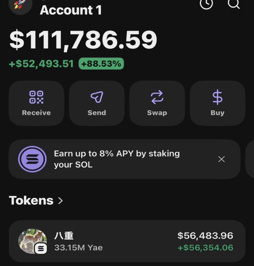 bewaterlike's tweet photo. The wallet smiles when timing is right 🟢
My TG fam got in $yae  low and secured profits on the way up 🚀🚀

It’s all about timing — DM to join for early entries 🟢🟢

Ca: GbuHq6UTNUp8CaFsoPgUhxpPBnkVXGepDHgFhN2kpump https://t.co/WioPW9nQR1