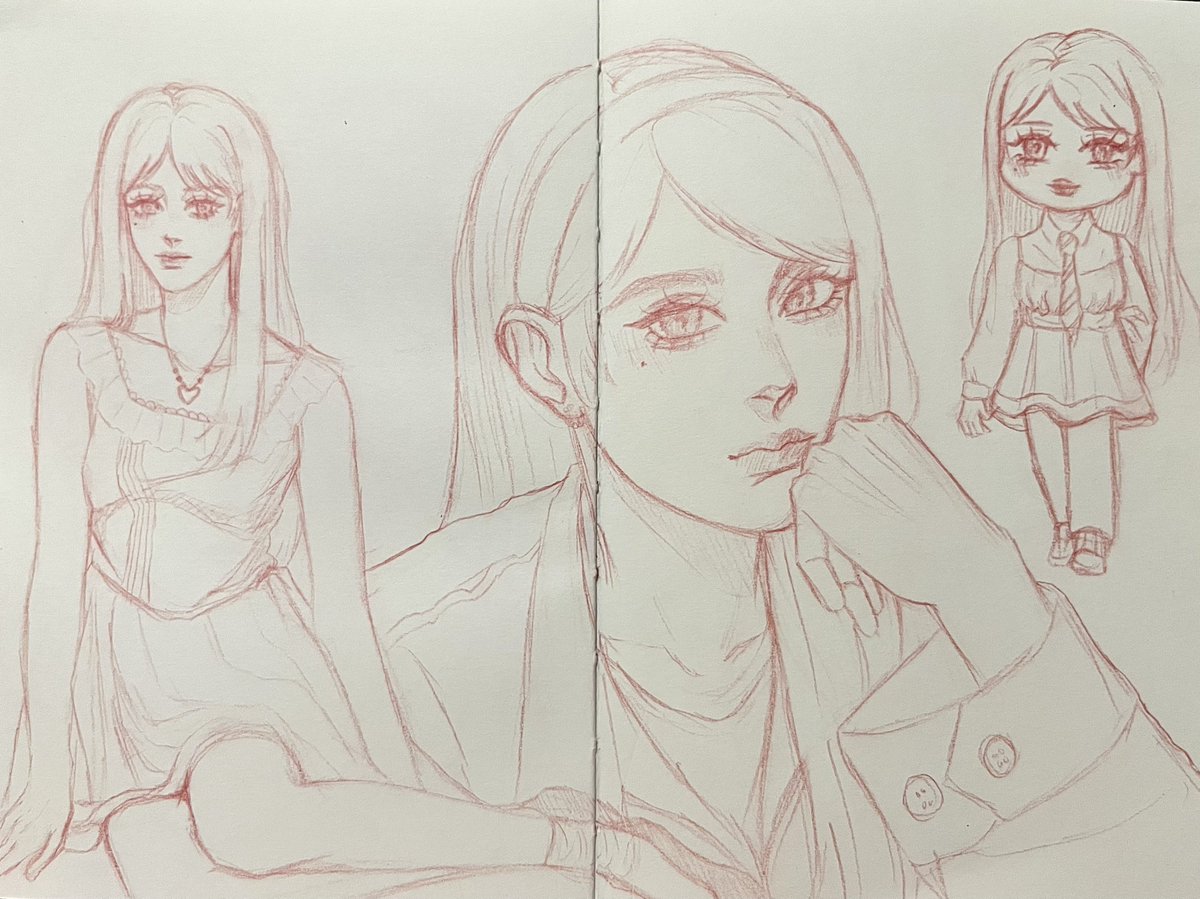 zenayiah's tweet photo. Zena sketchbook spread, one of my favs

#sketchbook https://t.co/QPCW6Zk4AC