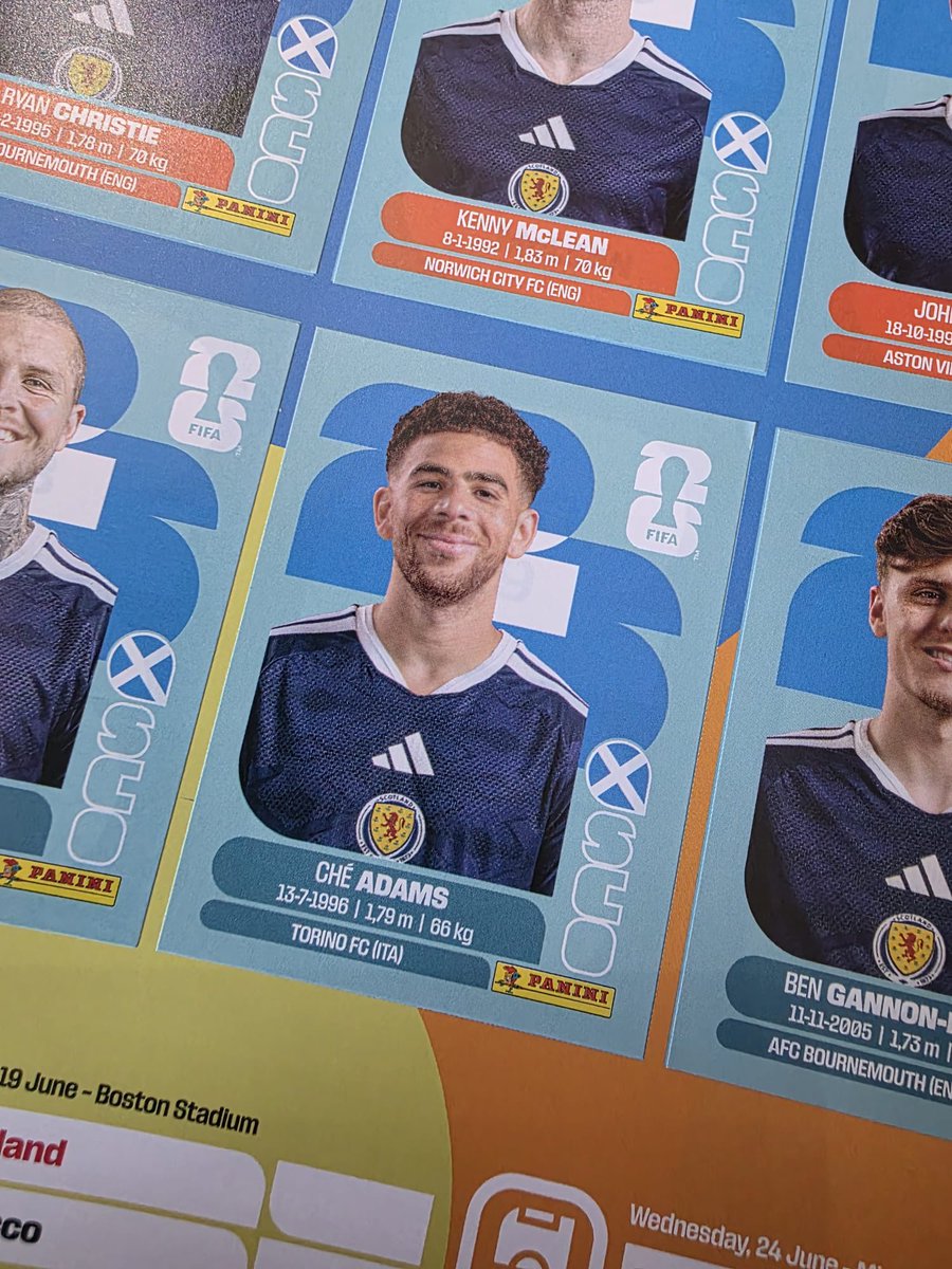 MrWhiteBall's tweet photo. Che Adams will if selected be the first Ilkeston Town player to go on to play in the World Cup. Kenny Burns played for Scotland in a World Cup in I believe Argentina and then later in his career turned out for the Robins. Was there others? https://t.co/1z0gEOW3xo