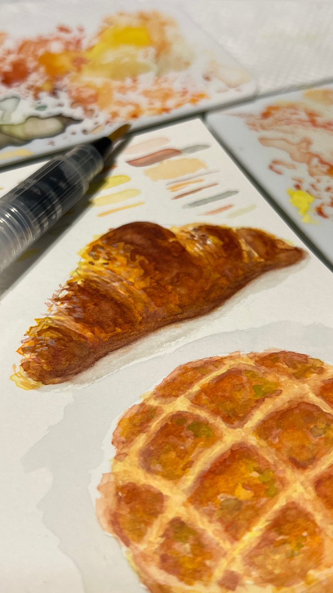 RubyMaky_Draw's tweet photo. 🍞🥖🥐🥪🥯 https://t.co/kWr6dJFswU