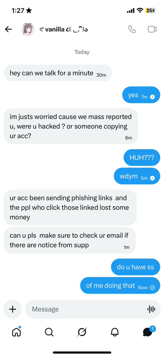 kyaroque's tweet photo. yall is this fr or did oomf grt hacked https://t.co/gJisDgDppm