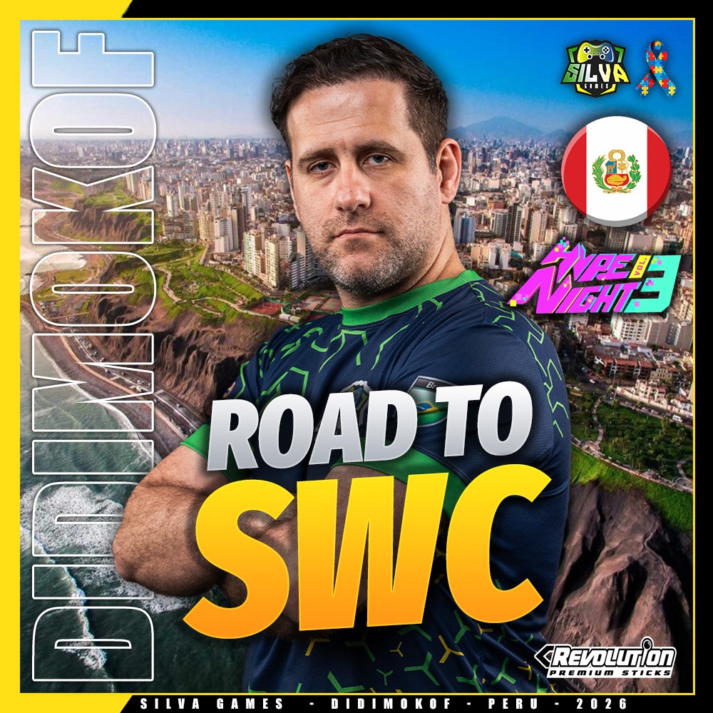 SilvaGames123's tweet photo. E seguindo a nossa caminhada rumo ao SWC 2026, neste final de semana @didimokof estará indo pra Lima no Peru para representar o Brasil e a equipe SilvaGames no torneio Hype Night 3. Toda a torcida do mundo ao nosso jogador e que Deus abençoe a sua viagem! https://t.co/eGVkopsSj2