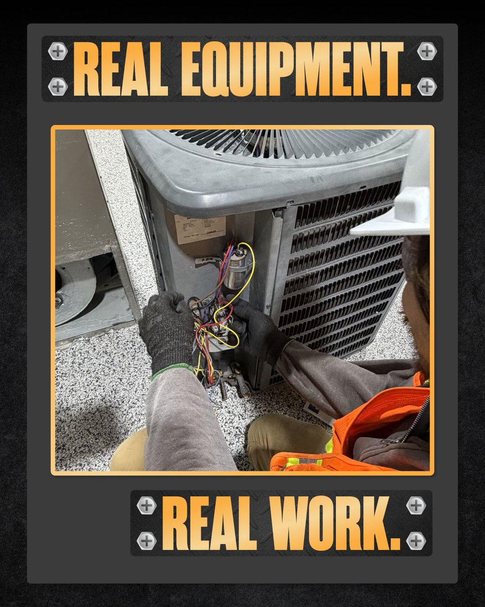 stc_canada's tweet photo. This is what it actually looks like on the shop floor. 

You’re working with real equipment.
You’re learning by doing.

This is how you build skills that translate into real work after you graduate.

It’s not only theory. It’s not only guesswork. It is actual experience. https://t.co/vCfwnVNnrA