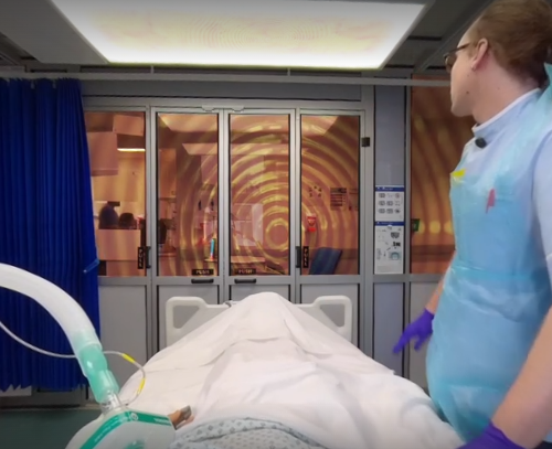 MFTnhs's tweet photo. Our Critical Care teams are using VR to better understand delirium.

Delirium affects up to three quarters of patients in critical care and can have a significant impact on recovery. Through VR headsets and 360-degree scenarios, the project brings to life how delirium can feel. https://t.co/UgyOHKEsgg