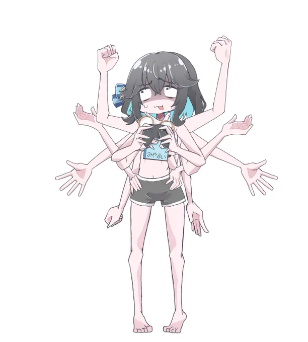 千手観音が出来てきた。