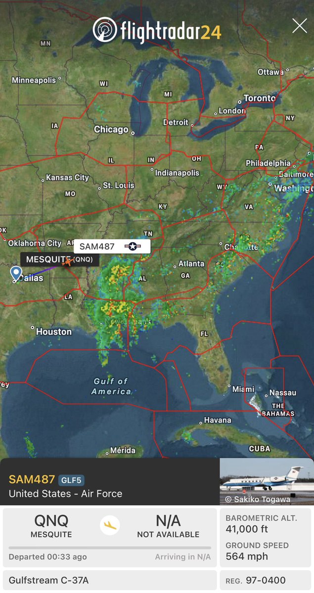 U.S. Government Jets tweet media