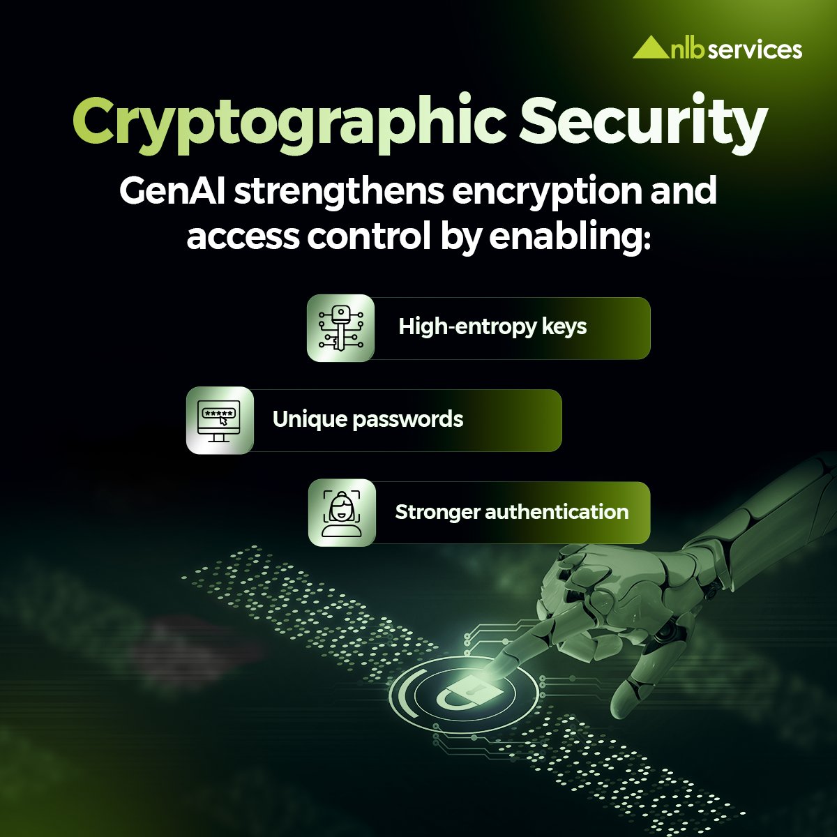 nlbsinc's tweet photo. Every digital system today runs on an assumption that security can keep up with complexity. But that assumption is being tested in real time. Swipe to see how intelligence is now being built into the defense layer itself.
.
.
#CyberSecurity #GenerativeAI #TechTrends #NLBServices https://t.co/qeYe3822eS