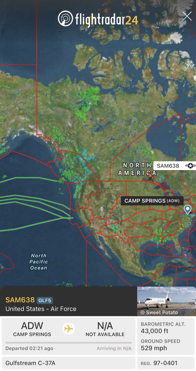 U.S. Government Jets tweet media