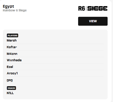 Team Egypt Esports tweet media