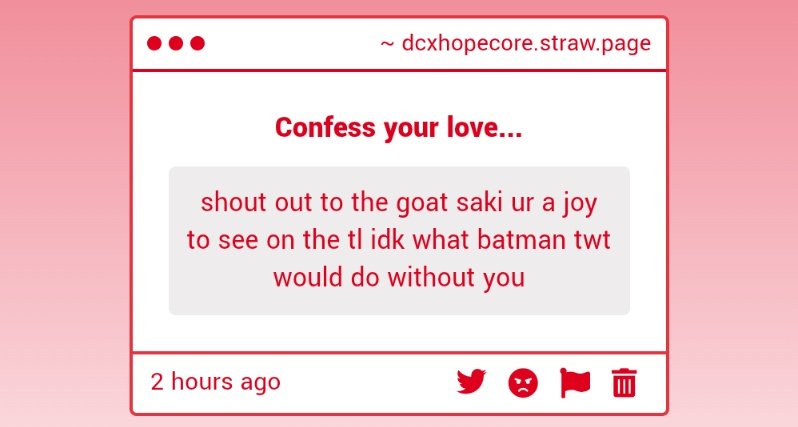DC Lovebot tweet media