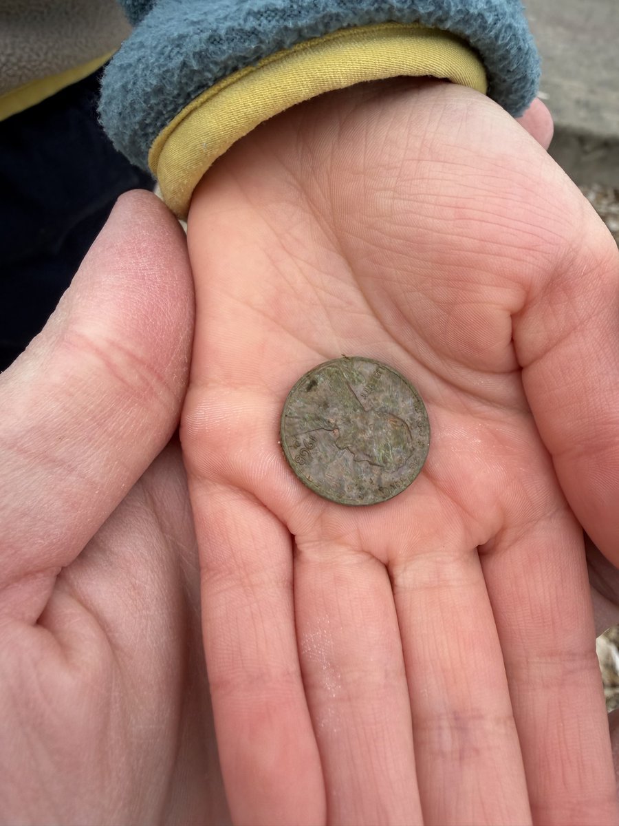 RivianRuckus's tweet photo. Good day metal detecting at the playground with my 4 year old. https://t.co/7pjLh0uZVg