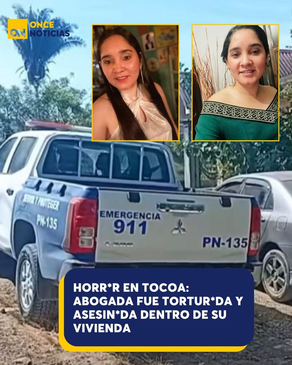 canal11hn's tweet photo. 🟡 |💔 Trasciende que años atrás su pareja también perdió la vida de forma violenta. Con este caso, Honduras ya suma 106 crímenes contra mujeres. 🚨
Detalles aquí👉 https://t.co/ai8anuTnIt
#Abogada #Crimen #Honduras #Tocoa https://t.co/8UjOBFqLdj