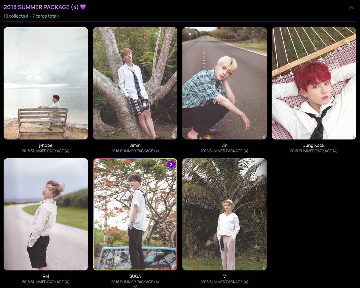 2️⃣2️⃣4️⃣ BTS - 2018 SUMMER PACKAGE (4) #bcdapp #bcdcollection