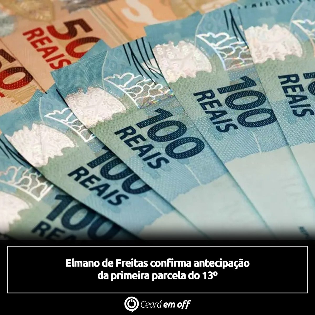CearaEmOFF's tweet photo. Elmano de Freitas confirma antecipação da primeira parcela do 13º

Leia mais em: https://t.co/dx7Qx7lize

#ElmanoDeFreitas #13Salario #CearáEmOff https://t.co/5igQT621V4