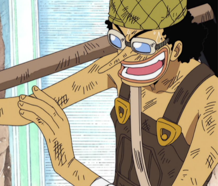 Soppyzone's tweet photo. Usopp going from, so freaking proud to, horrified https://t.co/GsPEM7CQJp