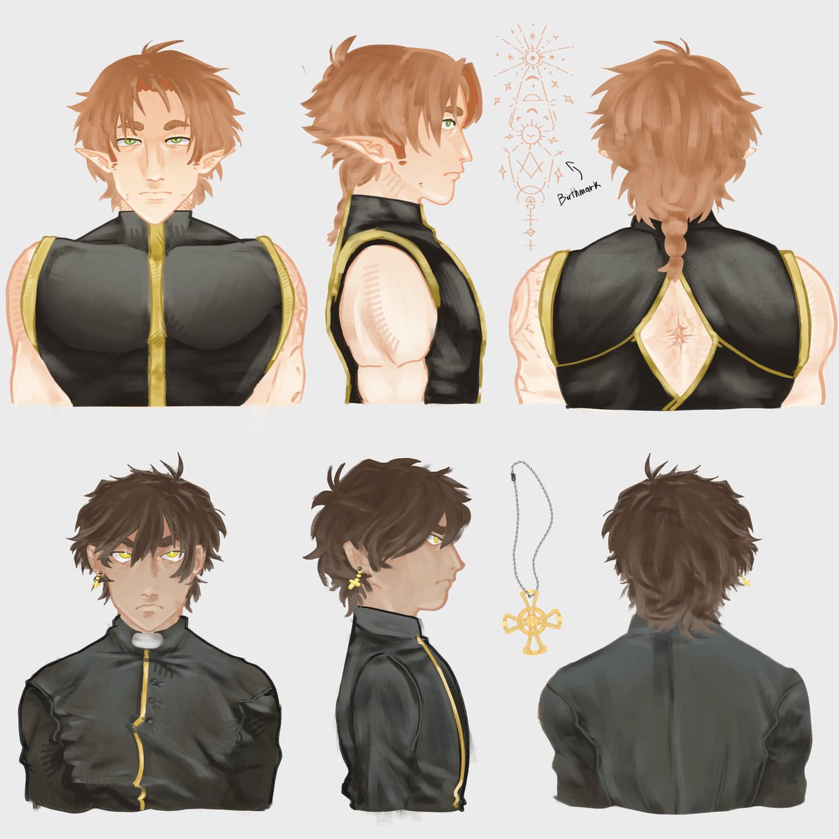 Keboskch_'s tweet photo. Aquí extras (boceto, sin ropa 👀, y sin otra ropa encima) https://t.co/Y4BfHsDHzr