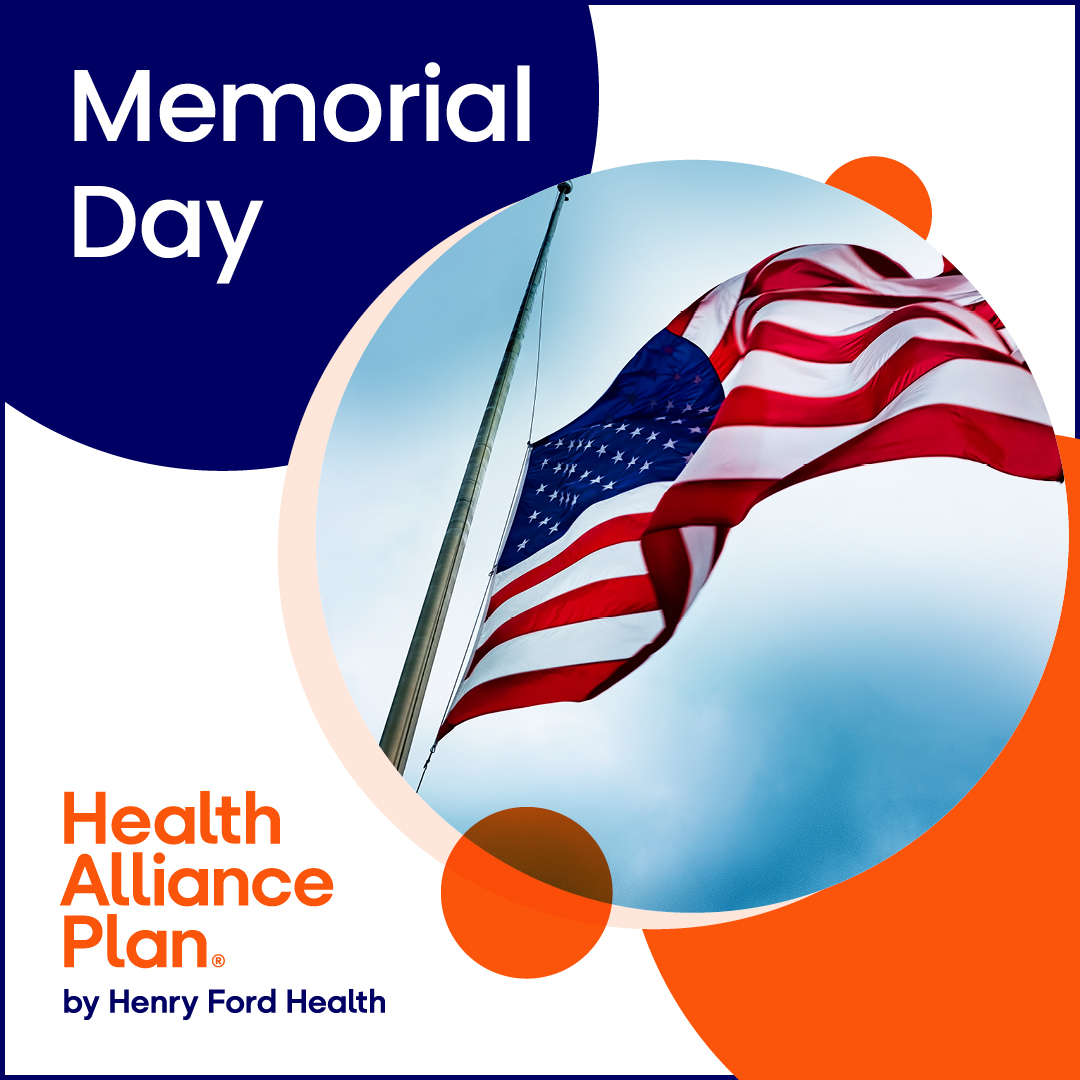 hapmichigan's tweet photo. This #MemorialDay, we recognize those who fought for our country. As you gather to celebrate with your loved ones, you can enjoy a healthy and fun meal by grilling out.

Learn more about how you can grill safely this summer with this @henryfordhealth blog:
https://t.co/Ioymc1mQcV https://t.co/erBjTaJmB9