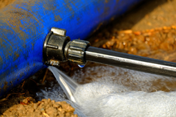 BluefieldWater's tweet photo. Over half of water treated by #Alabama's largest #utility never generates revenue. @CentralALWater reported a 53% #NRW rate in 2024—nearly 3x the national average. This isn't just a #leakage problem—it's a long-cycle #infrastructureinvestment story. 🔗 https://t.co/abiZfmslA2 https://t.co/w8dIdHE9vK