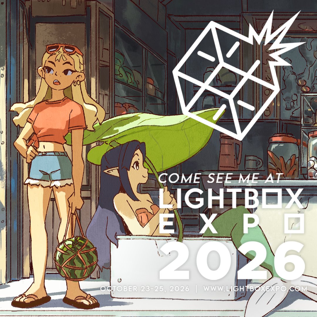 Hengct_Chiu's tweet photo. 今年初めて@LightBoxExpoに参加します！
I’ll be tabling at Lightbox Expo this October!!!!✨ https://t.co/y2sKNA30V4