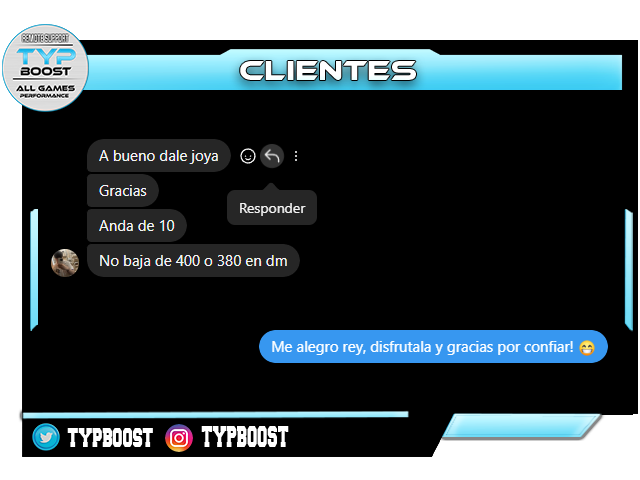TYPBoost's tweet photo. 🔧Cliente contento con nuestra optimización✅

🗒️Para más información pueden escribirnos al MD de twitter o instagram, desde 2020 brindando servicio. 📩 https://t.co/xabXz0pfD3