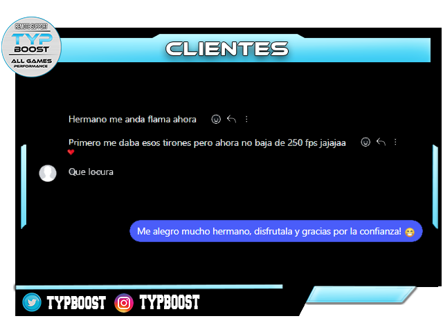 TYPBoost's tweet photo. 🔧Cliente contento con nuestra optimización✅

🗒️Para más información pueden escribirnos al MD de twitter o instagram, desde 2020 brindando servicio. 📩 https://t.co/gdLI06fvfu