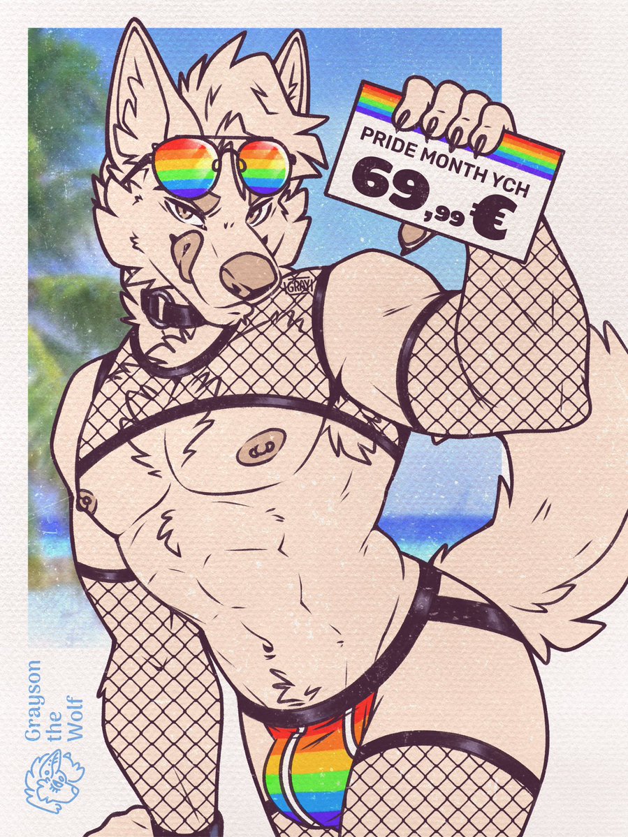 Grayson_the_wolf tweet media