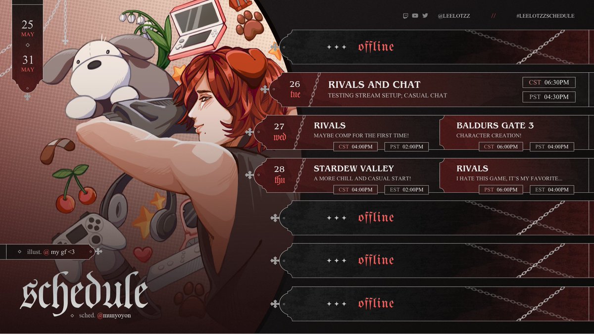 Lee 🐾🦴 EN VTuber tweet media