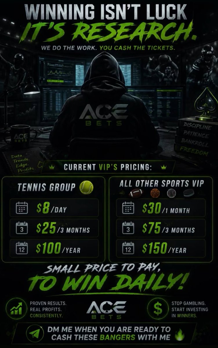 Ace Bets🃏 (@itsacebets) / Posts / X