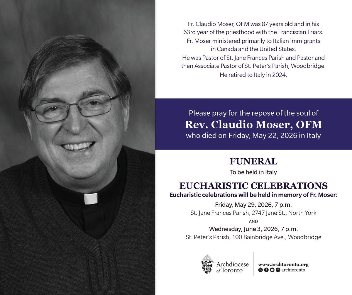 Archdiocese of Toronto tweet media