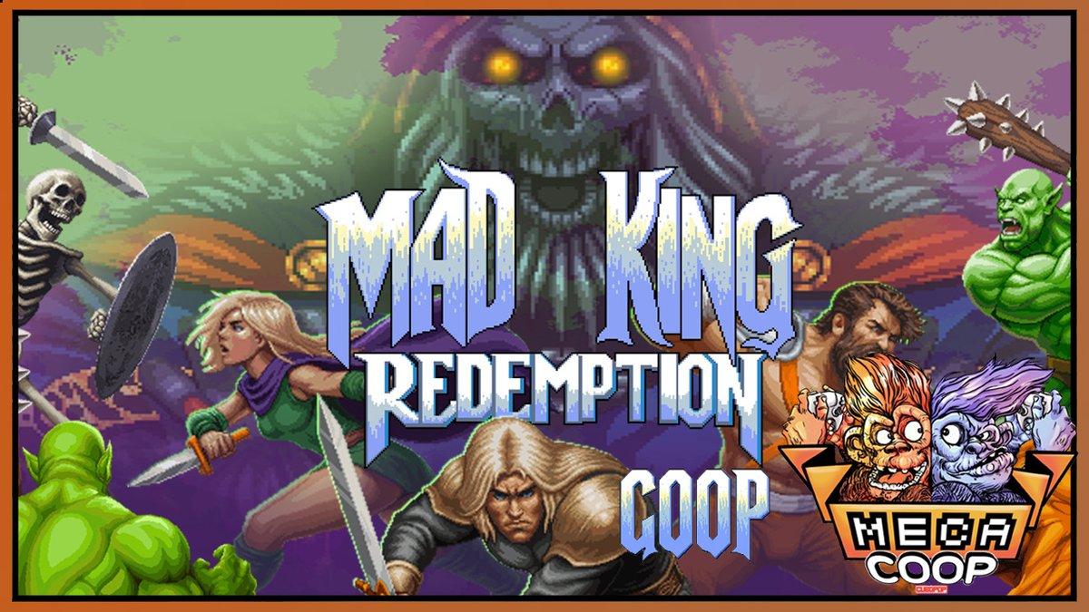 MecaCoop's tweet photo. ¡ Hola Cracks !🐵
Hoy probamos una demo de un juego #indie que salió el 14 de mayo en Early Access:
MAD KING REDEMPTION

Nos llamó la atención mucho sus gráficos 2.5D y siempre apetece un juego #beatemup  y si es #roguelite aún mejor.
¡A por el Rey Loco!👑
https://t.co/CKhLeCw05n https://t.co/IbuUWA0M3Q
