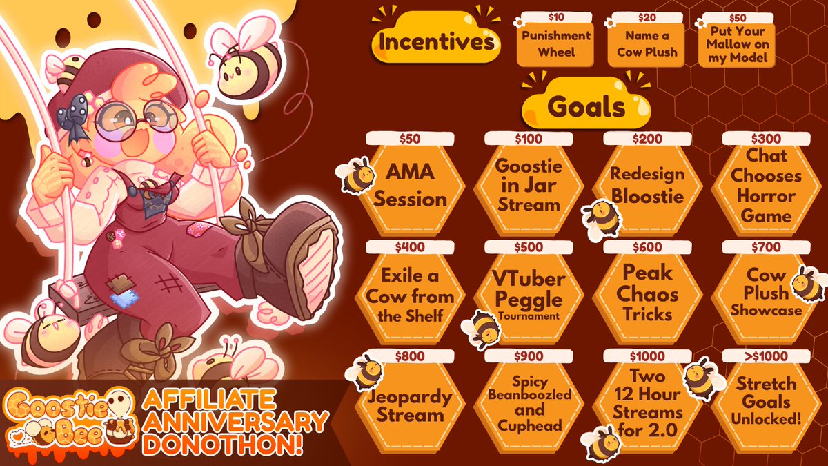 GoostieBee🍯👻Honey Ghost VTuber tweet media