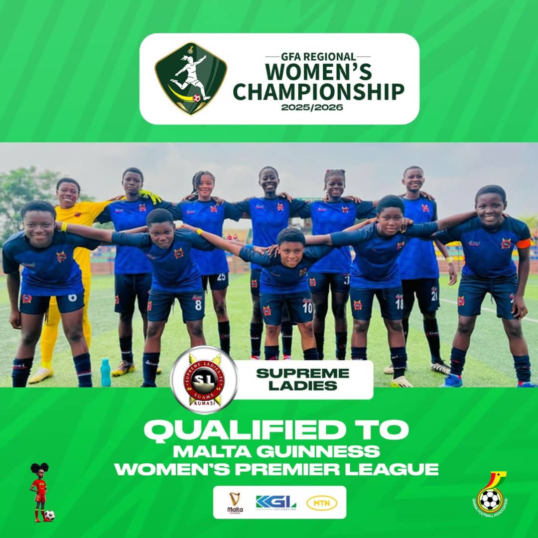 LadiesSupreme's tweet photo. Back Where We Belong
We left the @WPLGhana in tears.  
May 2026. Season 2025/26 ended with relegation, and for a moment it felt like the end. The lights at our home ground went dim, the dressing room was quiet, and everyone was asking the same question: _now what?_ https://t.co/fMufFzO1AY