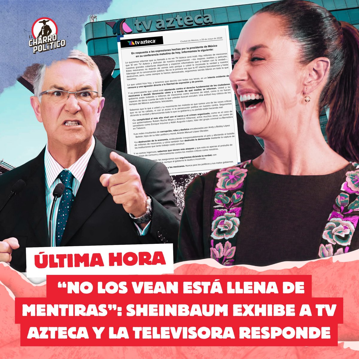 El Charro Político tweet media