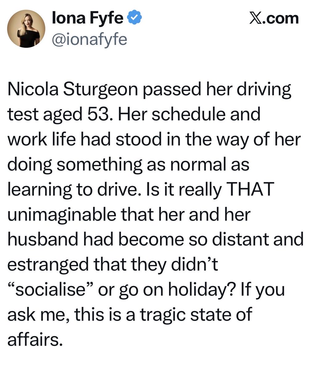 euanmccolm's tweet photo. Nicola Sturgeon couldn't operate the defrost setting on her microwave until she was 47, is it really THAT unimaginable that she and her husband had become so distant and estranged that they didn't "socialise" or go on holiday? https://t.co/UILomVfOsz