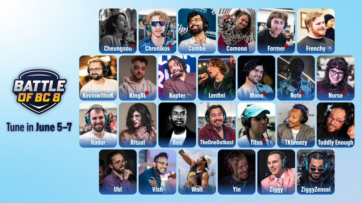 Battle of BC 8 | Fighting Game Major, June 5-7 tweet media