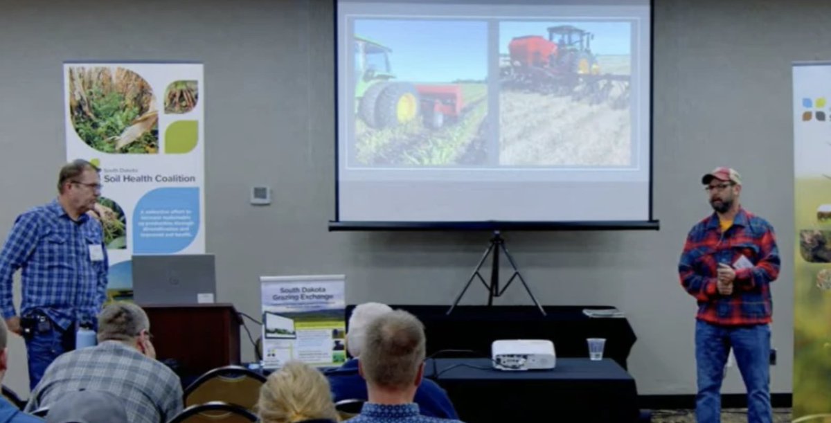 Partnerscapes's tweet photo. How two North Dakota farmers partnered to master soil health https://t.co/ruRtp5Foj7
Photo by AgWeb
#Partnerscapes #PrivateLandsConservation #PublicPrivate #WorkingLands #Ranchland #CollaborativeConservation #NativeGrasslands #RegenerativeRanching #WildlifeConservation https://t.co/o9M8331Is6