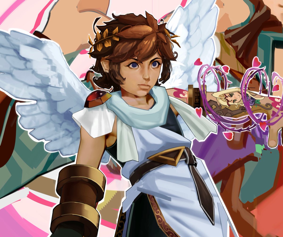 Surachibee's tweet photo. + isolated viridi (because a lot of her ended up being covered by pit) and clos(er)-up of pit https://t.co/PjfwQExU97