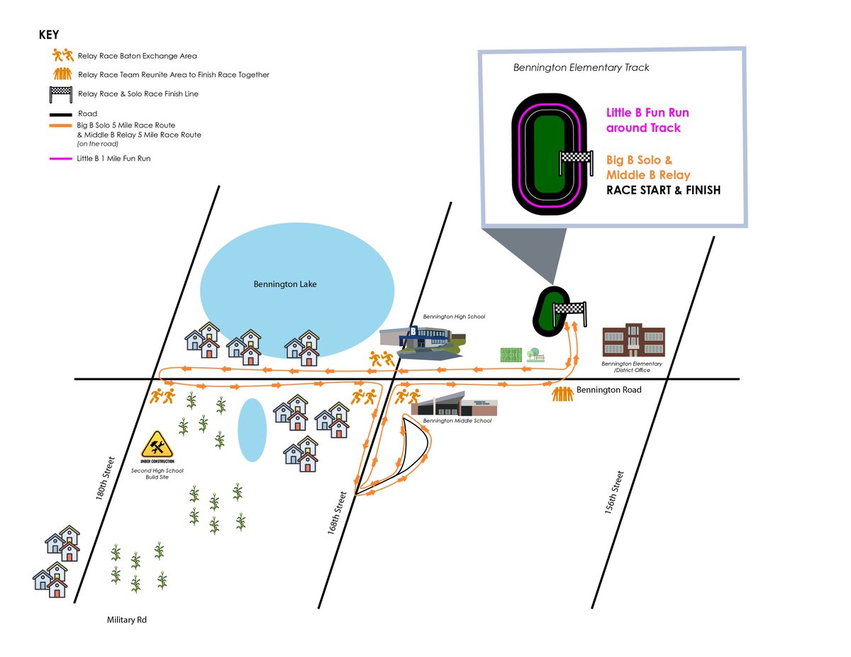 BPSF92's tweet photo. Routes are finalized for Triple B Race coming up on June 6! May 27 is the LAST day to register for the Triple B races and guarantee your race t-shirt &amp; medal.

✔️ Run/Walk/Stroll
✔️ Support a great cause
✔️ Get the shirt &amp; medal

👉 Sign up before May 27!
https://t.co/5iwN4CVZDs https://t.co/RyVaaoBXMe