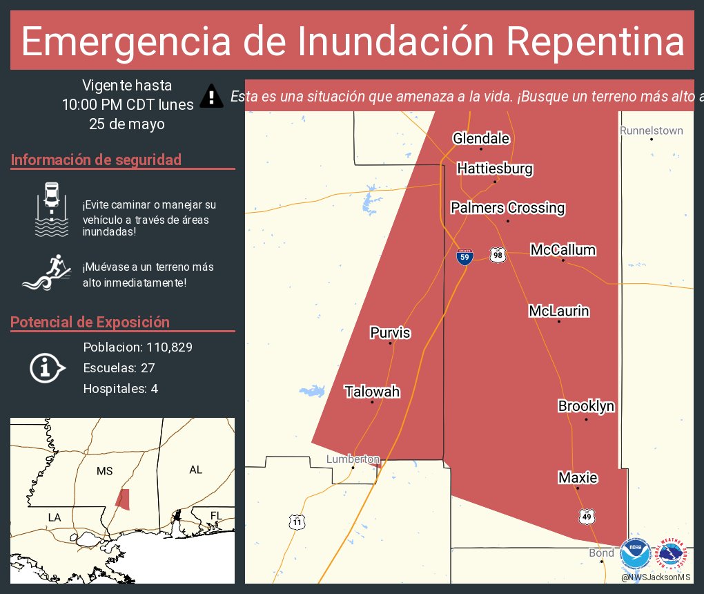 NWS Jackson MS tweet media