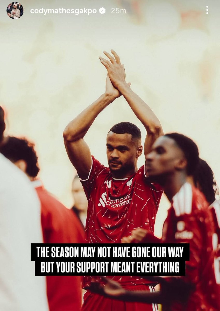 FootballTribes's tweet photo. Cody Gakpo makes an honest admission about Liverpool's disappointing season, as he pays tribute to Mohamed Salah and Andy Robertson. https://t.co/VTo1zZIlGA