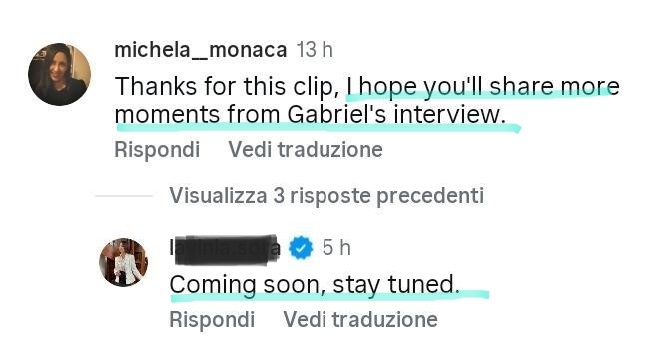 Michela tweet media