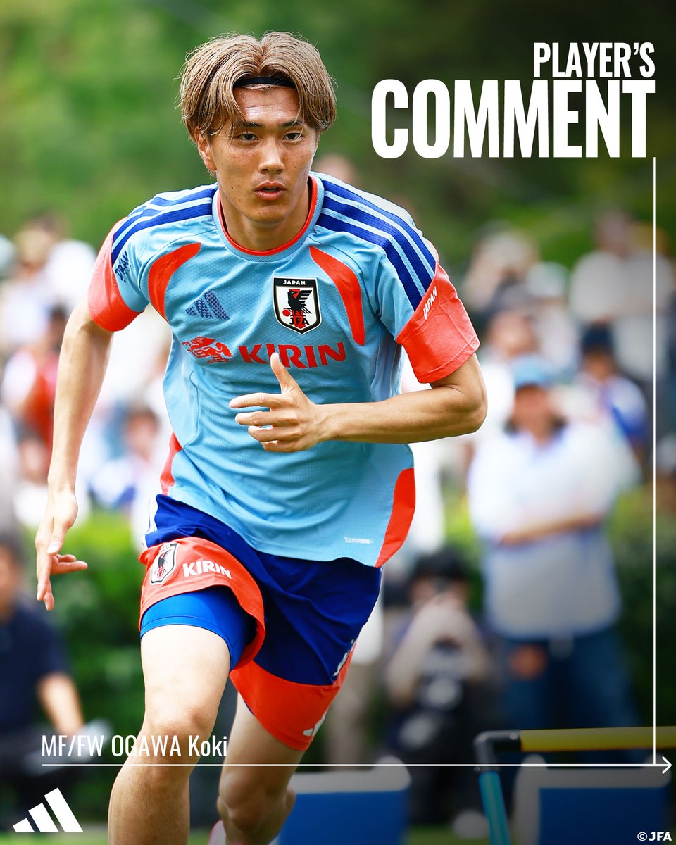 🔹𝗦𝗔𝗠𝗨𝗥𝗔𝗜 𝗕𝗟𝗨𝗘🔹 【2026.5.25 練習後コメント✍️】 MF/FW